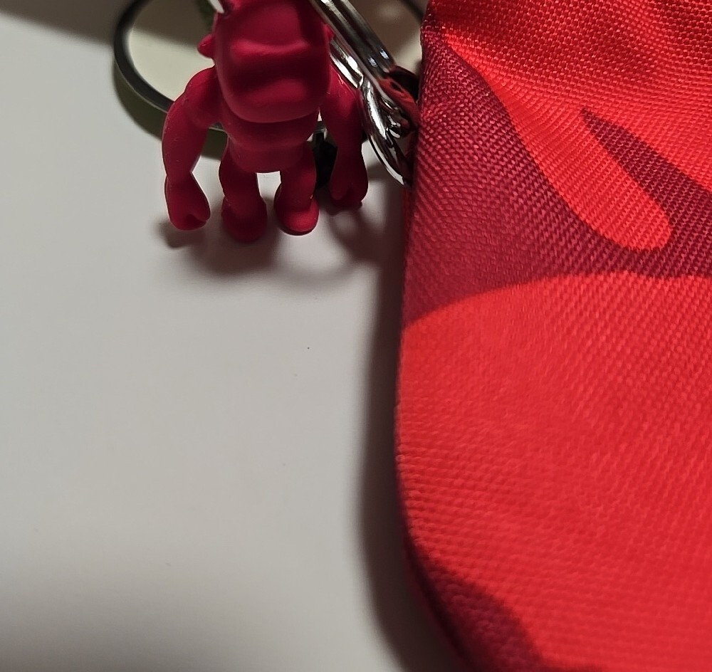 2 Nwt Kipling Small Creativity Coral Print Zip Pouches - Picture 2 of 15